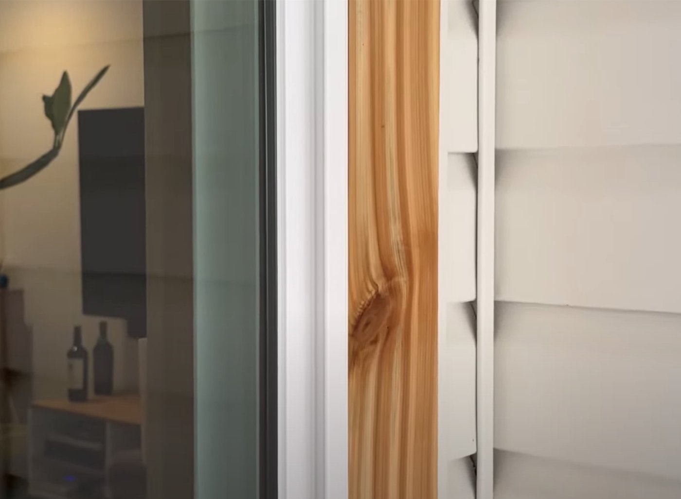 Sliding Door Wood Frame Trim Installation