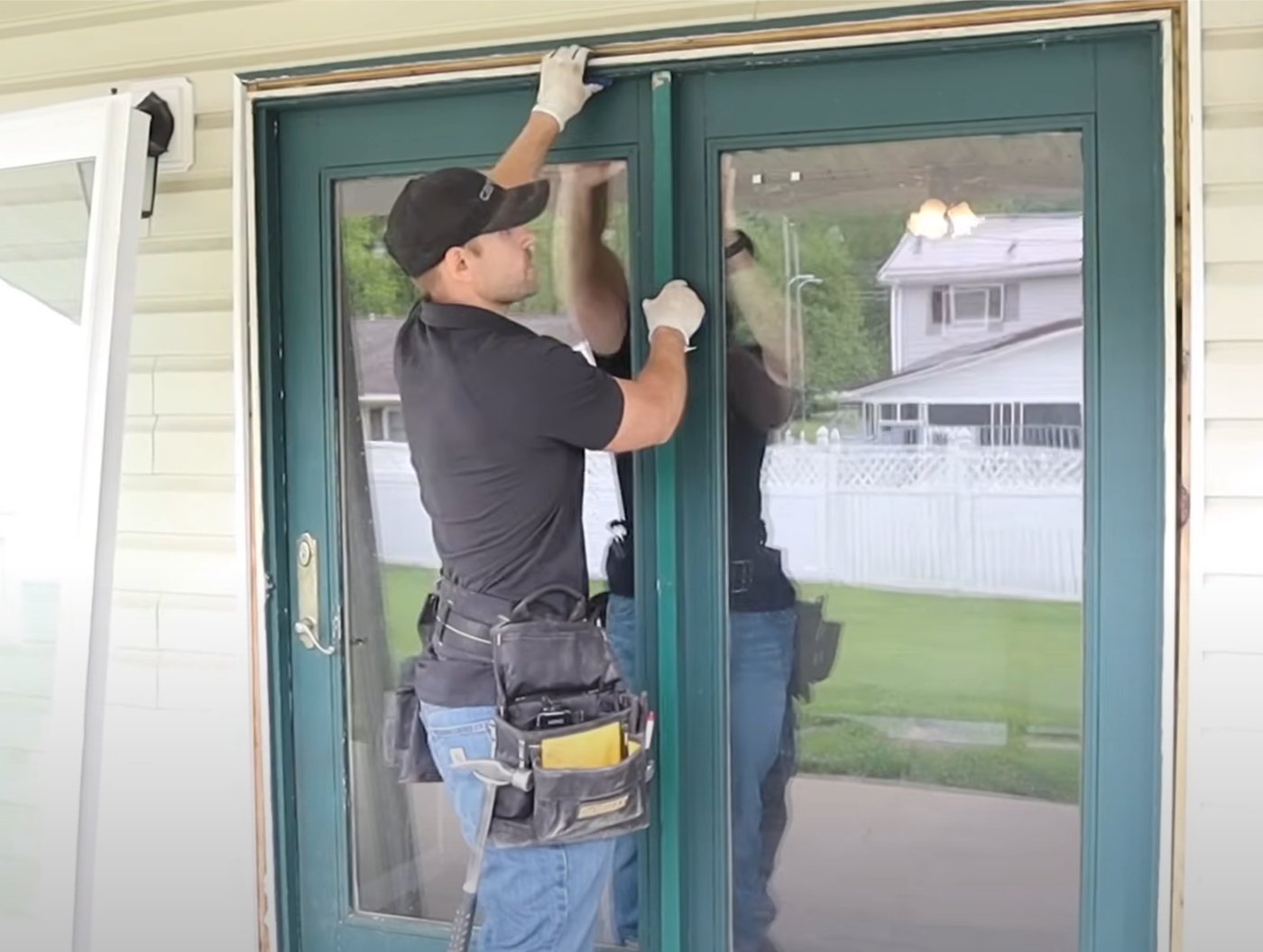 New Sliding Door Panel Carry Installation