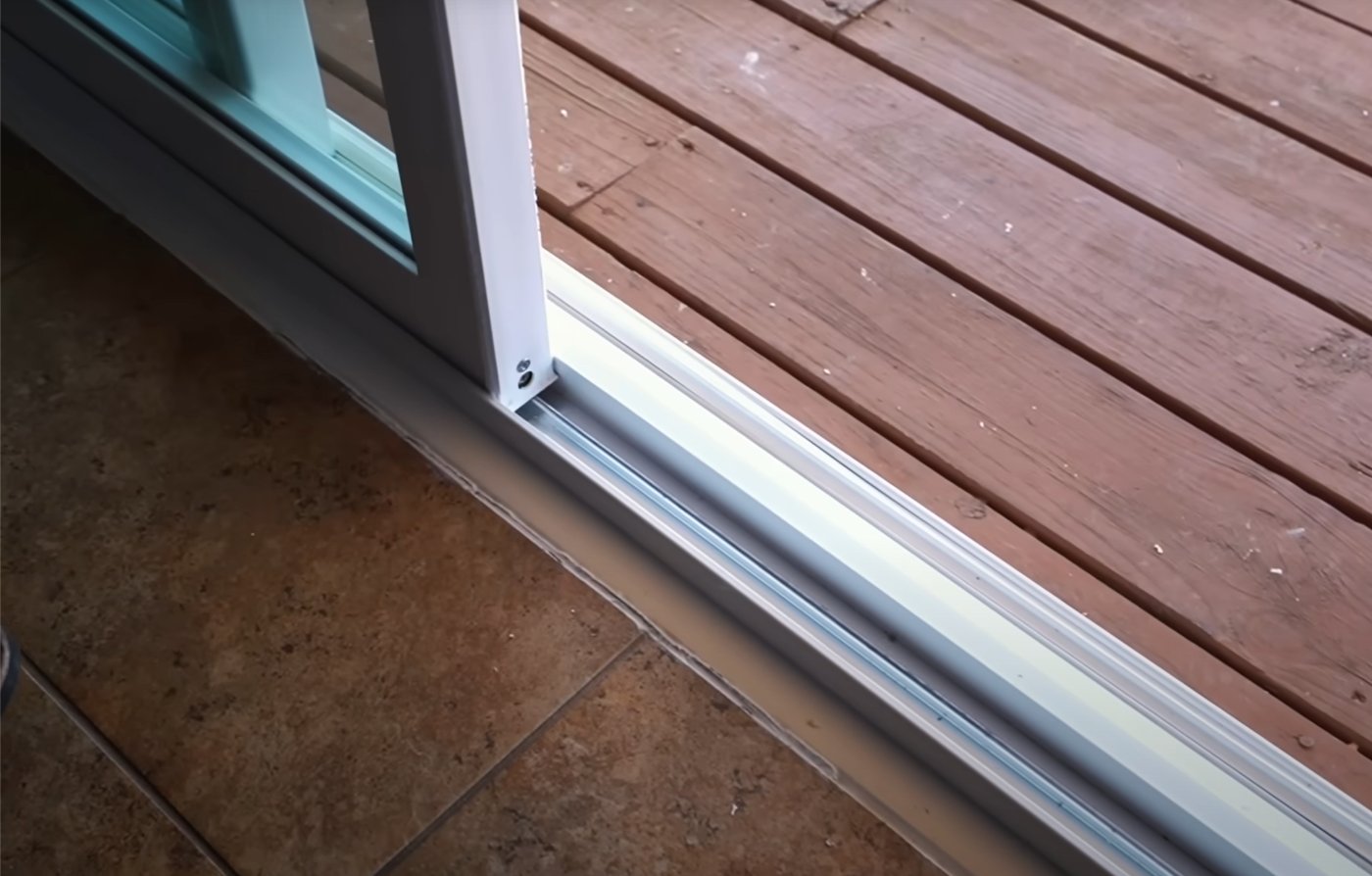 Completed Sliding Door Exterior Deck View