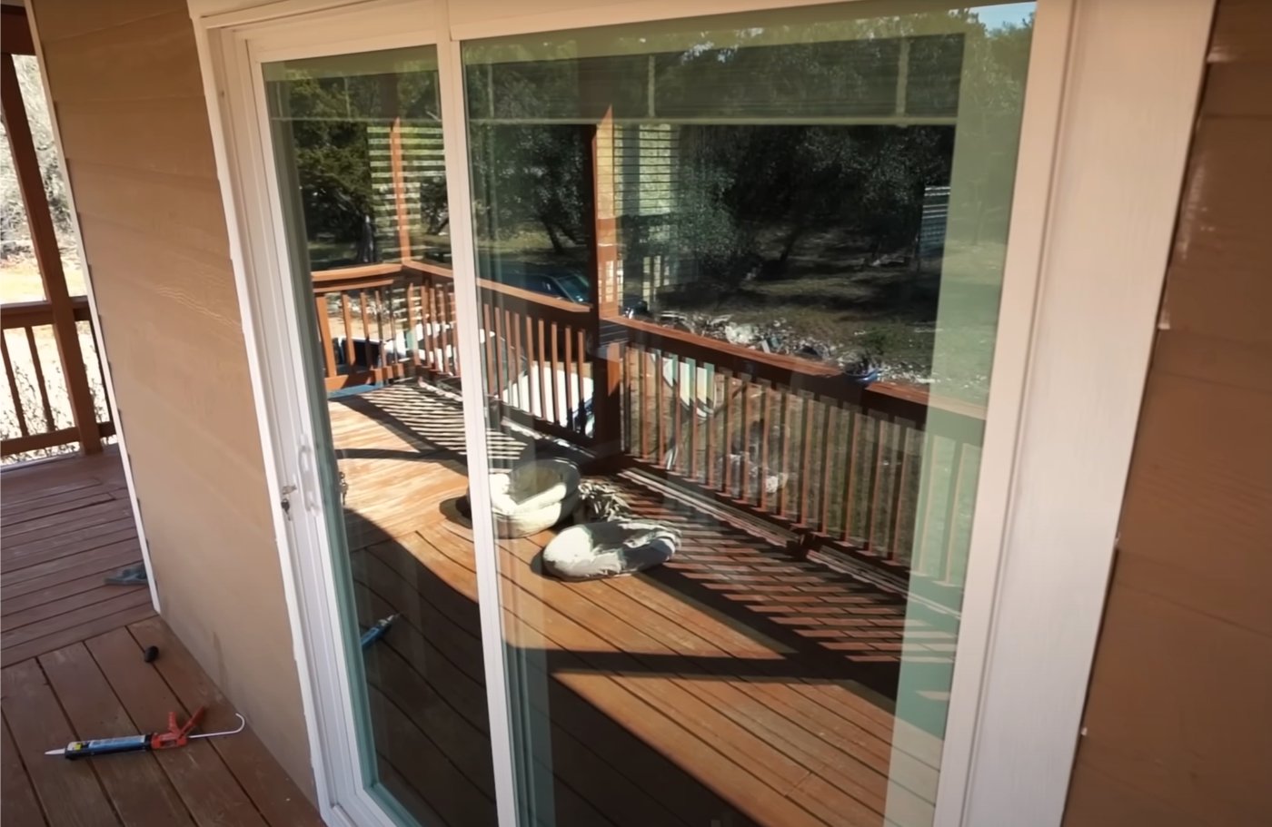 Completed Sliding Door Kitchen View Orange County